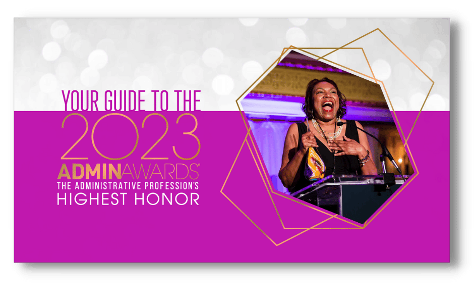 2023 Admin Awards Guide