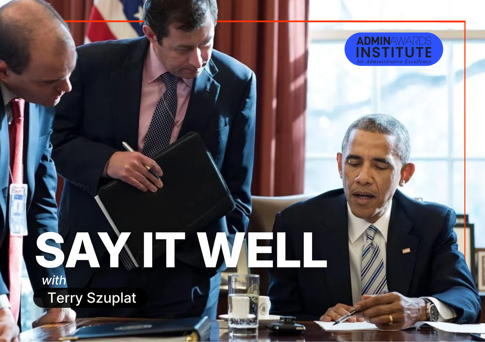 A Conversation With President Obama's Speechwriter, Terry Szuplat
